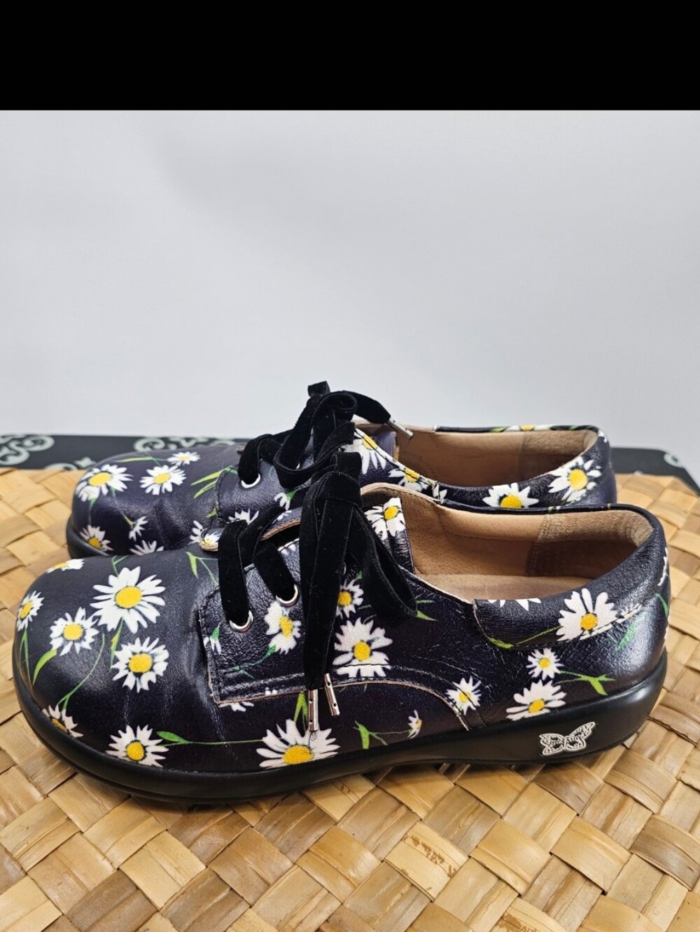 Alegria Daisy Navy Blue Shoes Size 38